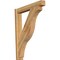 Ekena Millwork Funston Block Rough Sawn Outlooker, Western Red Cedar, 6"W x 36"D x 44"H OUT06X36X44FST05RWR - alternate 1